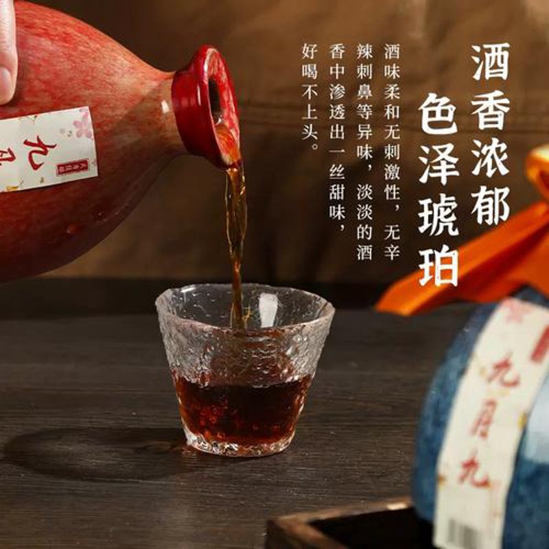 糯米黄酒,醇香千年传承